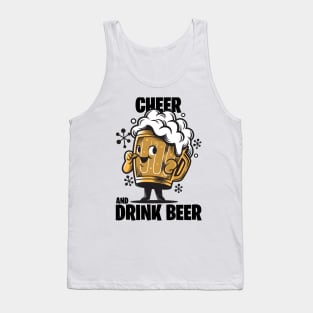 Cheer And Drink Beer Tank Top